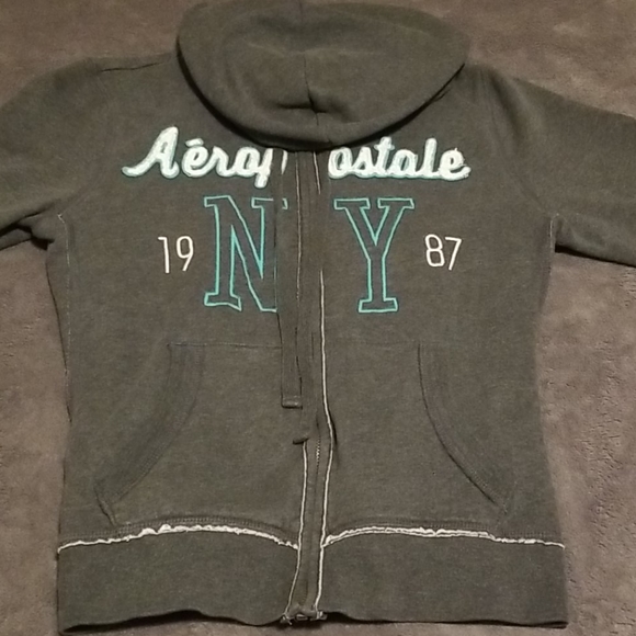 VERY COOL! AEROPOSTLE ZIPPER HOODIE JACKET - Picture 6 of 16